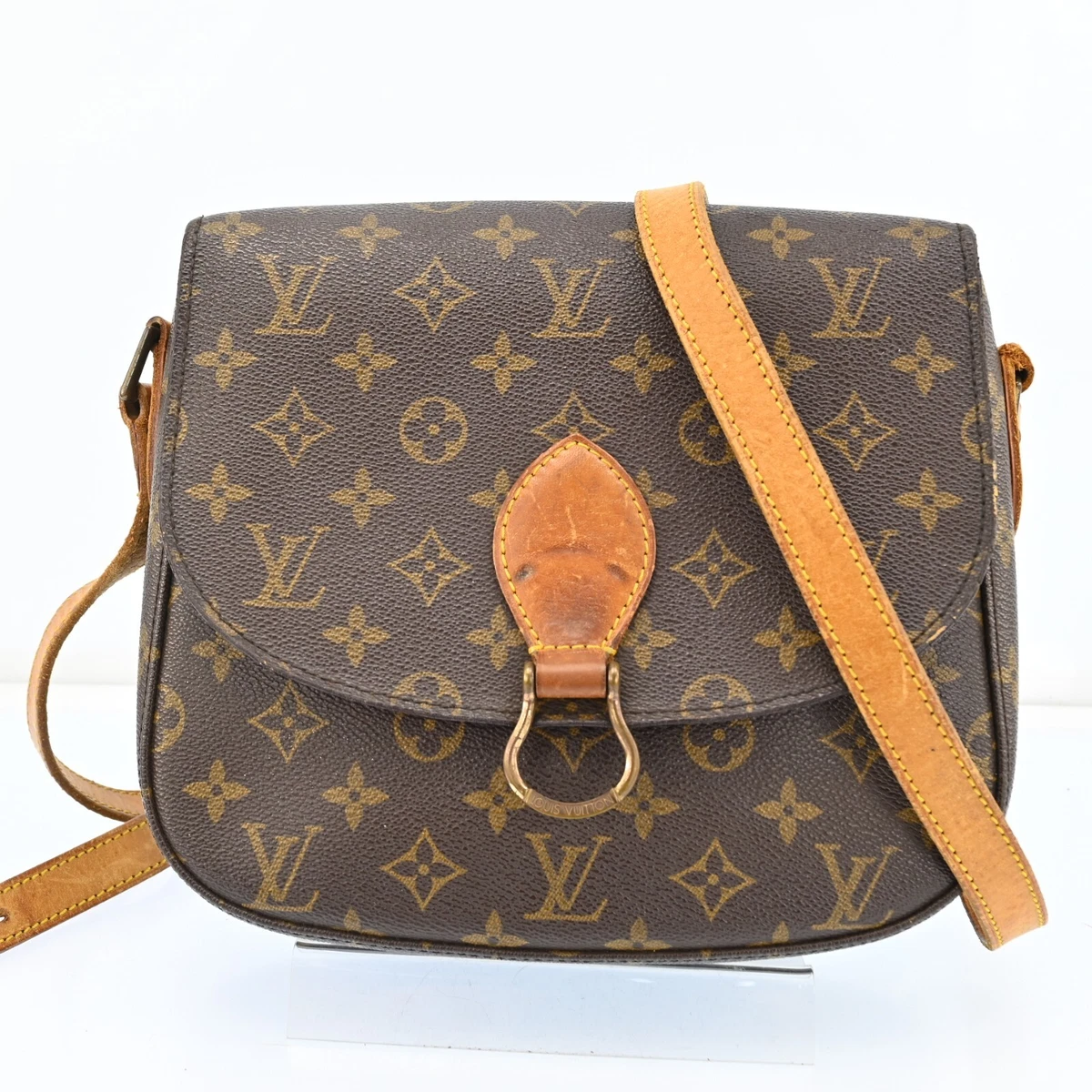 LOUIS VUITTON Monogram Saint Cloud GM Shoulder Bag