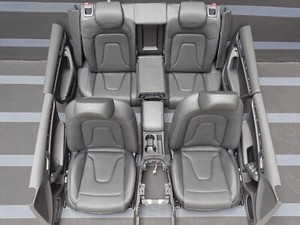 Original Audi A5 8T Sportback Facelift Sitze Sitzausstattung Leder schwarz