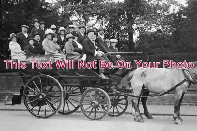 IO 1165 - Horse Drawn Charabanc, Isle Of Wight