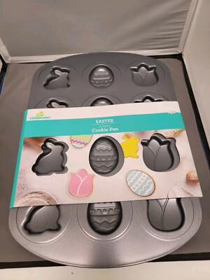 Way To Celebrate Easter - 12 Cavity Cookie Pan