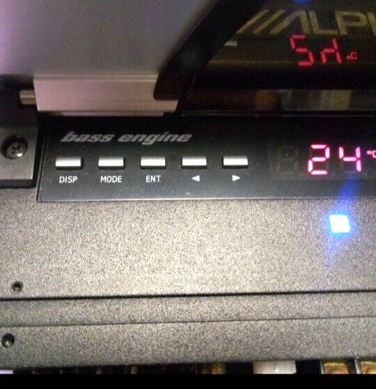 Alpine MRD-M300 Mono Power Amplifier Class D 300W RMS Subwoofer