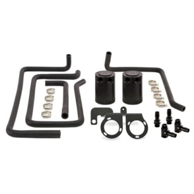 Mishimoto MMBCC-370Z-09PBE for 09+ Nissan 370Z Direct Fit Baffled Oil Catch Can