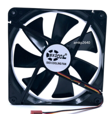 1 Pc. New A14025-10CB-3BN-F1 fan 12V 0.14A 3wire 140*140*25MM #am