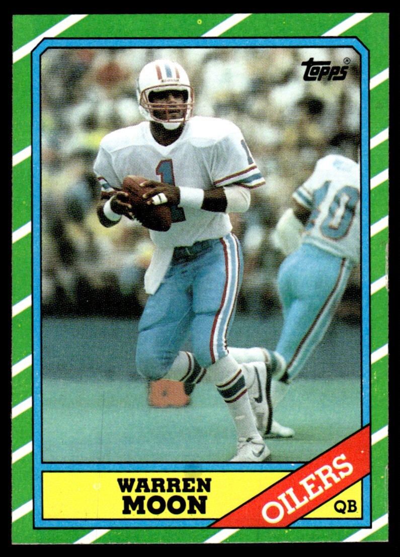 WARREN MOON 1986 TOPPS #350