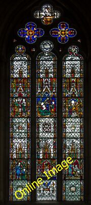 Photo 6x4 Stained glass window s.XXX, York Minster York/SE5951 Window 27 c2014