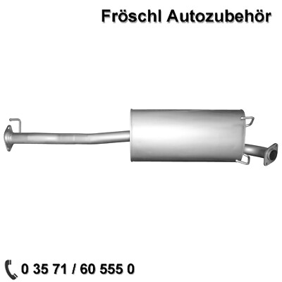 für Toyota Land Cruiser 3,0 Td J9 1Kz Vorschalldämpfer Mitteltopf Auspuff a*