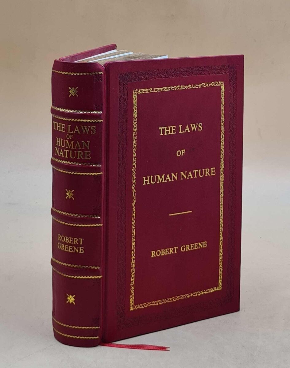 The Laws Of Human Nature By Greene, Robe [Premium Leather The Laws Of Human Nature By Greene, Robe [Premium Leather