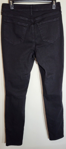 Old Navy Rockstar Super Skinny High Rise Jeans Womens 8 tall(29x30.5) Black NWOT - Picture 4 of 7