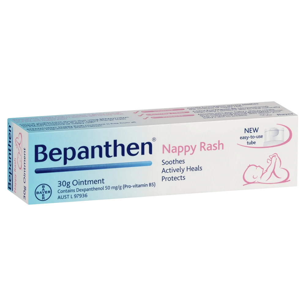 Bepanthen diaper store rash