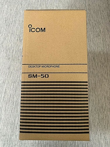 New ICOM SM-50 Dynamic Desktop Stand Microphone With Up / Down Switch from Japan - Picture 4 of 4