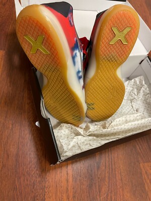 Nike Kobe X Flag 4th July Sneakers 726067 604 US 7 Y UK 6