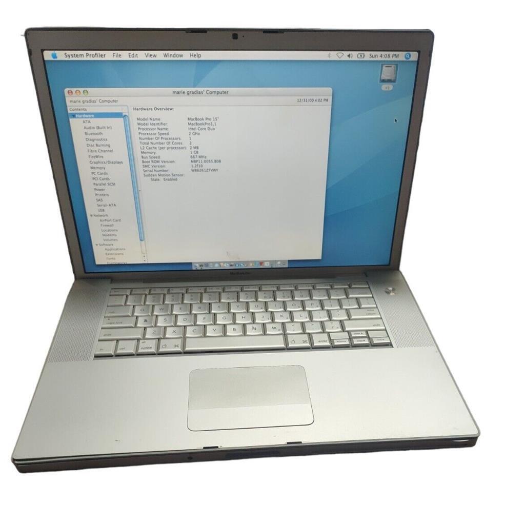 APPLE MacBook PRO A1150 -15 APPLE MacBook PRO A1150 -15