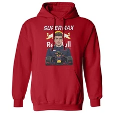 Supermax Verstappen Inspired Bull Racing Formula One Unisex Hooded Sweatshirt