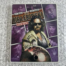 The Big Lebowski (Blu-ray + DVD) Steelbook Excellent Condition Jeff Bridges Coen