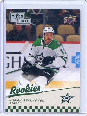 2025 UD UPPER DECK NSCC TOP SHELF ROOKIE RC LOGAN STANKOVEN