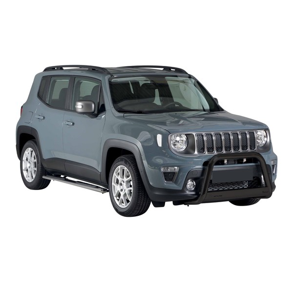 FrontbüGel FrontschutzbüGel FüR Jeep Renegade 2018-2022 ø63Mm Stahl Schwarz-image