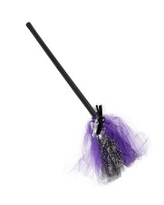 Halloween Witch 2pcs Broom Kids Holiday Decor Decorations Halloween Broomstick