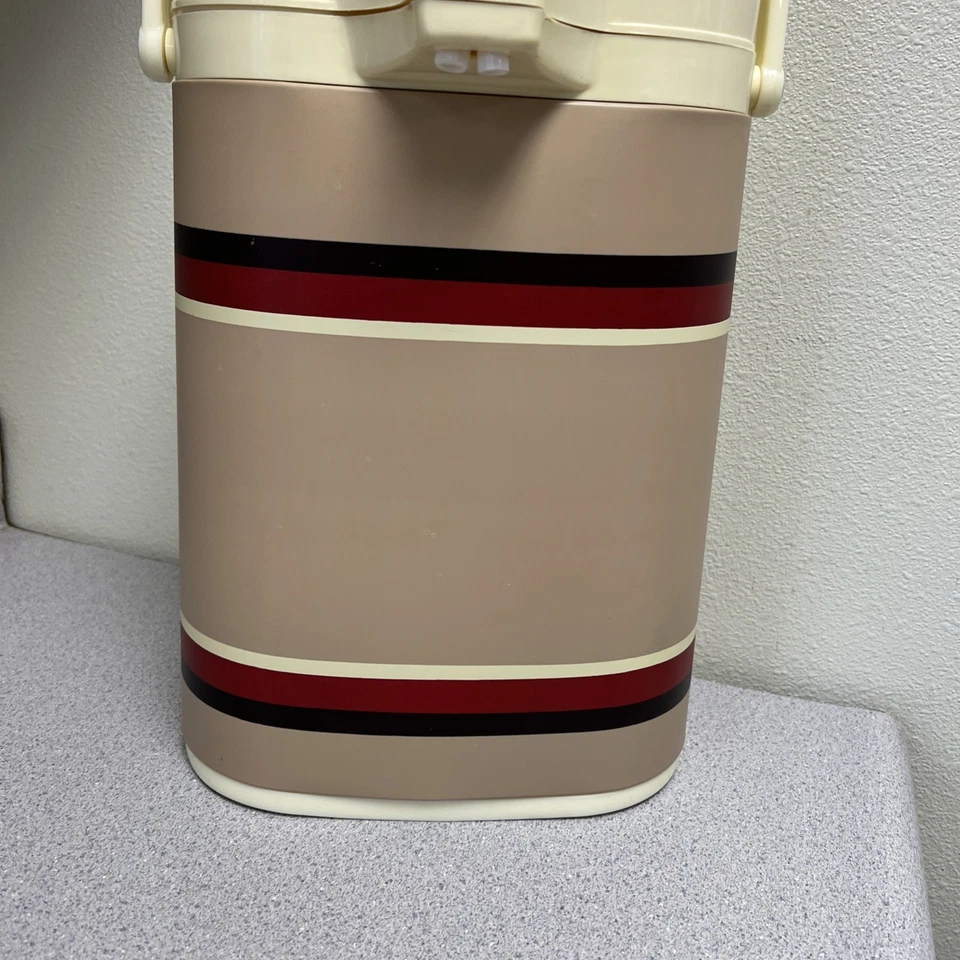 Dispensador de termo doble vintage - Botella de vacío doble olla de aire - frío y calor Foto 4 de 4