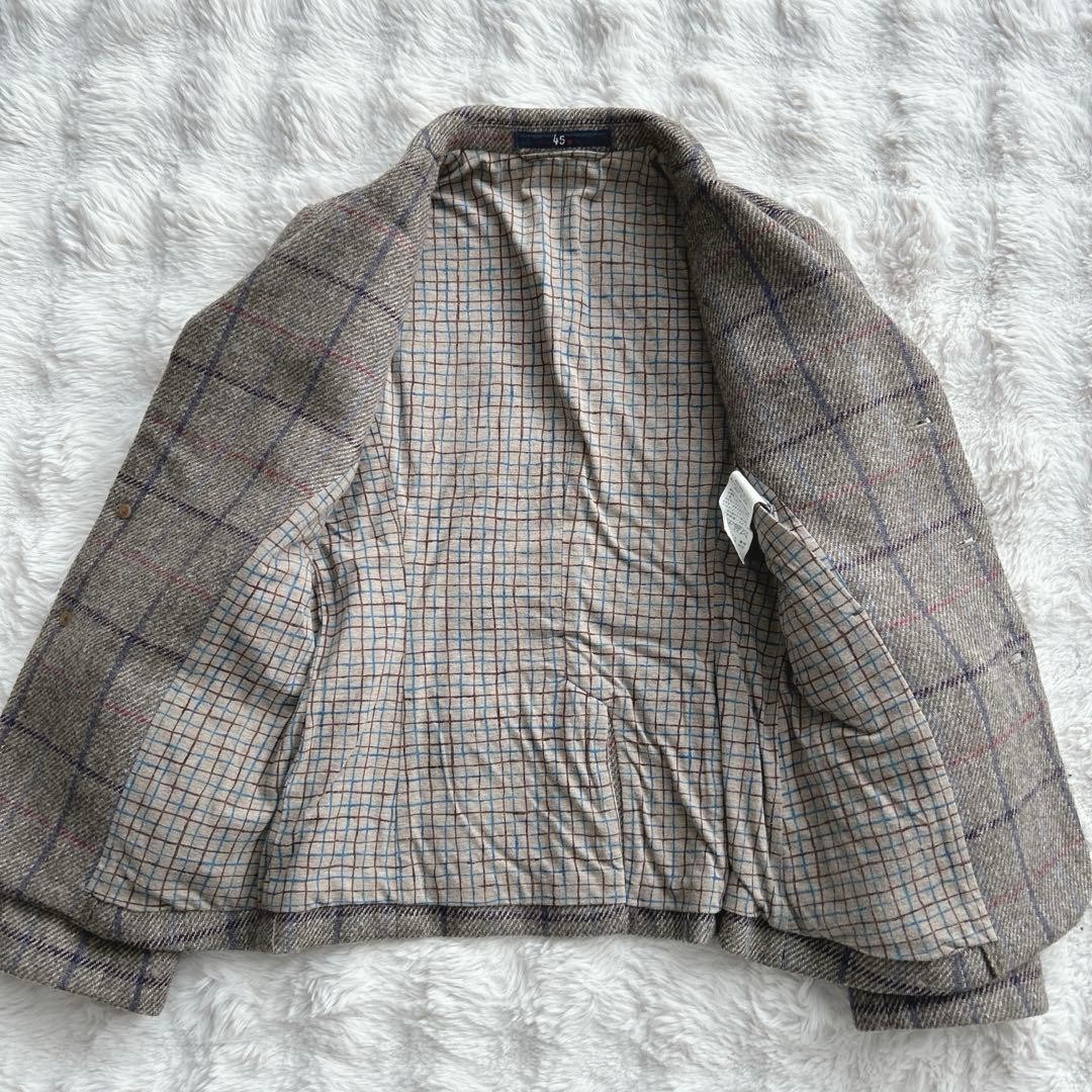 45R Lovat Tweed Jacket, Check Pattern, Wool - image 10