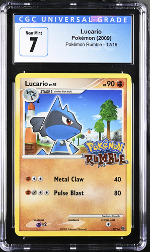 Lucario graded CGC 7 for sale on eBay