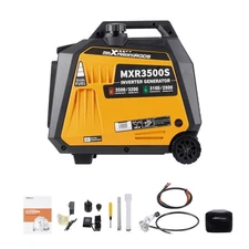 Gas LPG Powered Portable Generator 3200 Watt Electric Start Home Back up  RV