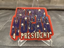Hollywood Hulk Hogan 4 President WCW NWO Wrestling Sticker 1998 Prism Prismatic