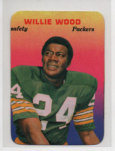 Willie Wood #10 1970 Topps Glossy card