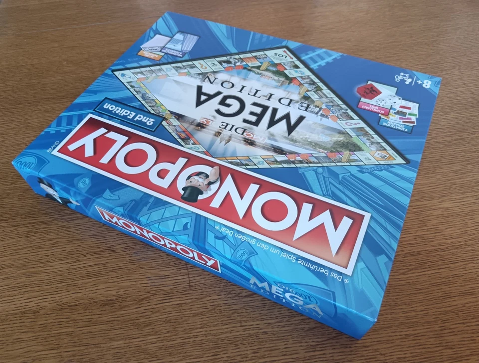 MONOPOLY DIE MEGA EDITION 2ND EDITION VOLLSTÄNDIG NEUWERTIG - Bild 3 von 4