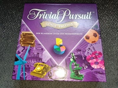 ☺☺☺ Trivial Pursuit Genus Edition Gesellschaftsspiel Parker komplett Wissen ☺☺☺ - Bild 1 von 4