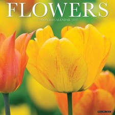 Flowers 2027 12" x 12" Wall Calendar free shipping