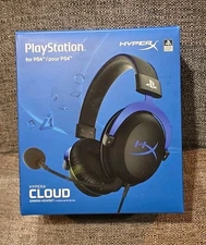 /L@@K HyperX Cloud PlayStation Official PS4 Wired Stereo Gaming Headset.  Nice!