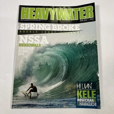 Heavywater Magazine Surfing Hawaii 2007 hinano tahiti Honeygirl 808 Skate Ad