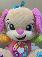 Fisher-Price Baby Toy Laugh  Learn Smart Stages Sis Musical Plush Light  Sound