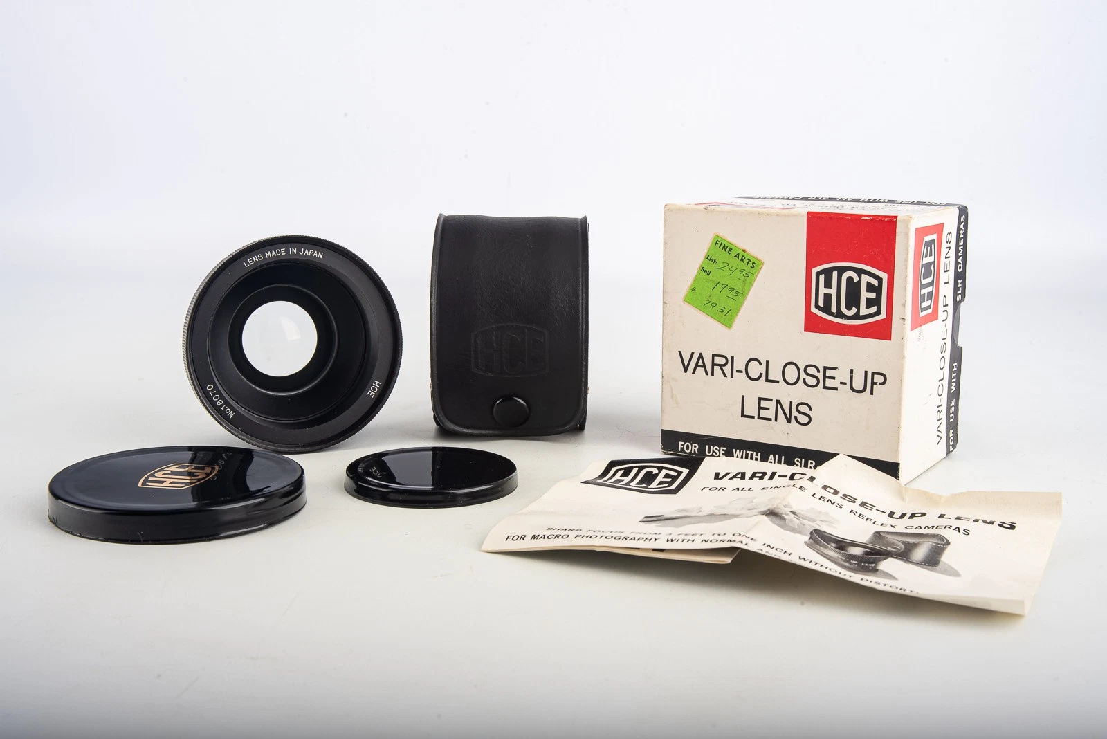HCE Vari Close Up Lens Attachment for all SLR Cameras NEAR MINT V12