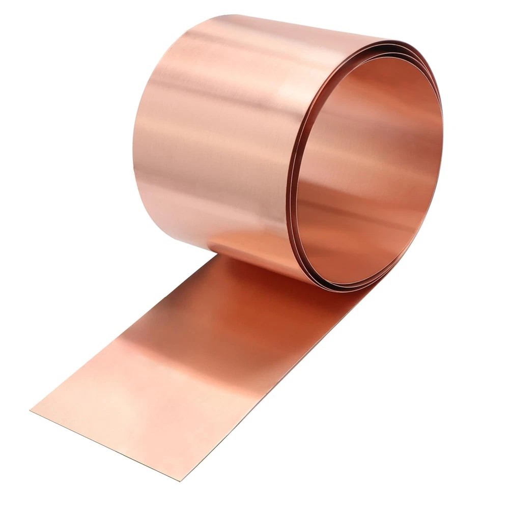 ELECTRAPICK Copper Flashing,26 Gauge(0.4mm) Thickness, 4in x 10ft, 99.95% Pure C