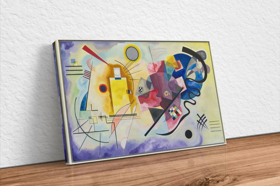 Kandinsky, Wassily - amarillo, rojo, azul Foto 2 de 2