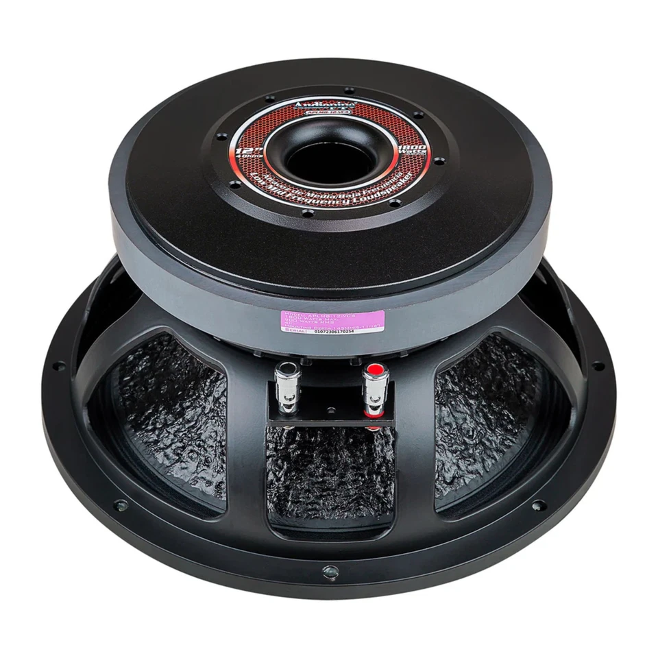 12" 900 Watt RMS 4-Ohm 4" Voice Coil Loudspeaker APLMB Series AP-APLMB-12-VC4 - Image 3 of 4