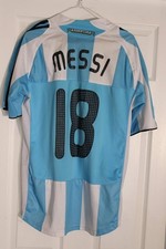2008 Lionel Messi Argentina Jersey.  Adult L/XL