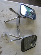 73-80 Dodge D100 Truck Ramcharger Tripod Mount Exterior Door Mirrors Oem Pair