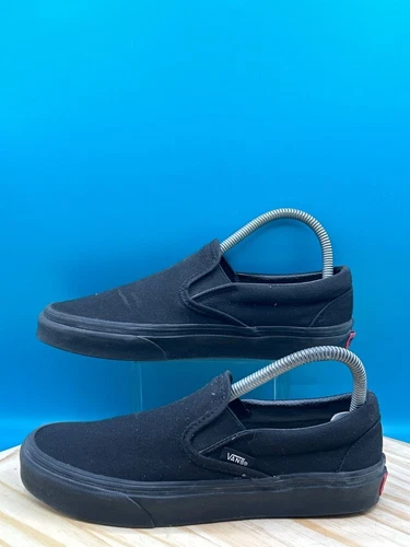 Scarpe da ginnastica Vans Classic Skater 508731 donna taglia 7 nere sneakers slip on