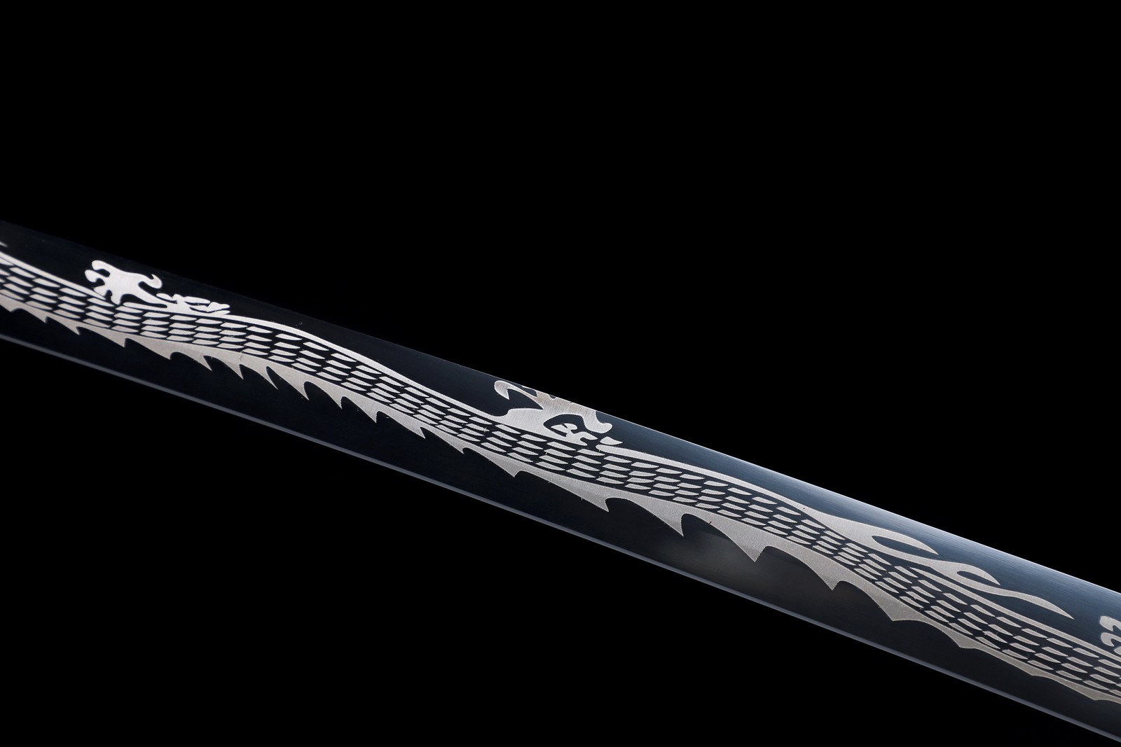 Dragon Blade Japanese Samurai Katana Sword 1095 Carbon Steel Sharp Full Tang