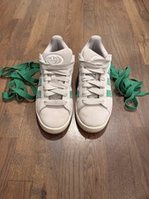 Adidas Campus 00s Grey Green Suede Men  s Size 9 Sneakers JI3167 Extra Laces