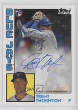 2019 Topps Update 1984 Topps Baseball Auto Trent Thornton #84A-TT Auto s3g