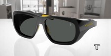 POLO PH4219U 500187 Shiny Black Dark Grey 58 mm Men's Sunglasses