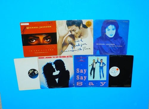 MICHAEL JACKSON 12" LOT--THE JACKSONS, MCCARTNEY, REMIXES, INSTRUMENTALS & MORE!