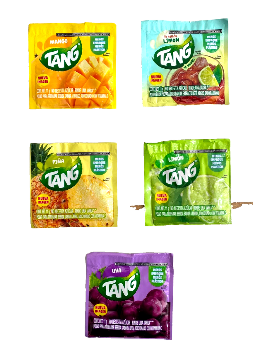 12Pk-Tang Assorted | 13 Flavors Mexican Drink Mix | Customize or