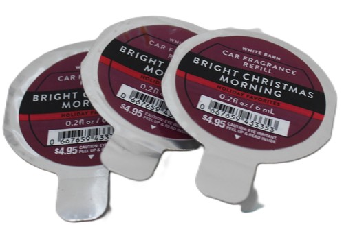 x3 Recharge Huile Portable Parfumée Matin Bain & Corps Lumineux Noël Fonctionne Neuf - Photo 2/4