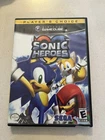Sonic Heroes Nintendo GameCube The Hedgehog Sega GAME CASE NO DISC GCN