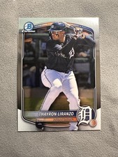 Thayron Liranzo 2025 Bowman Draft #BDC-168 Detroit Tigers Chrome