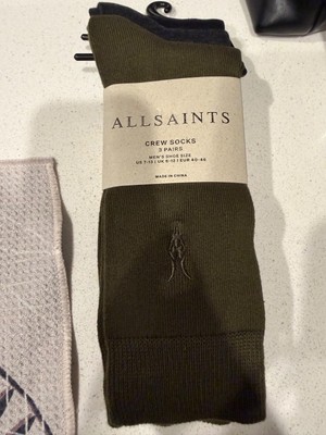 All Saints Adan Crew Socks Men's Multipack